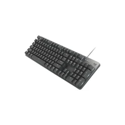 Hot Logitech K845 Mechanical Illuminated Aluminum Gaming Keyboard, Red Switches, Black (920-009859)