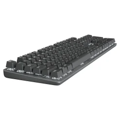 Outlet Logitech K845 Mechanical Illuminated Aluminum Gaming Keyboard, Cherry MX Red Switches, Black (920-009863)