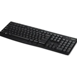 Sale Logitech K270 USB Wireless Keyboard, Black (920-003051)