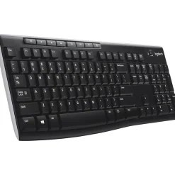 Sale Logitech K270 USB Wireless Keyboard, Black (920-003051)