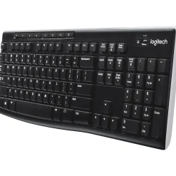 Sale Logitech K270 USB Wireless Keyboard, Black (920-003051)