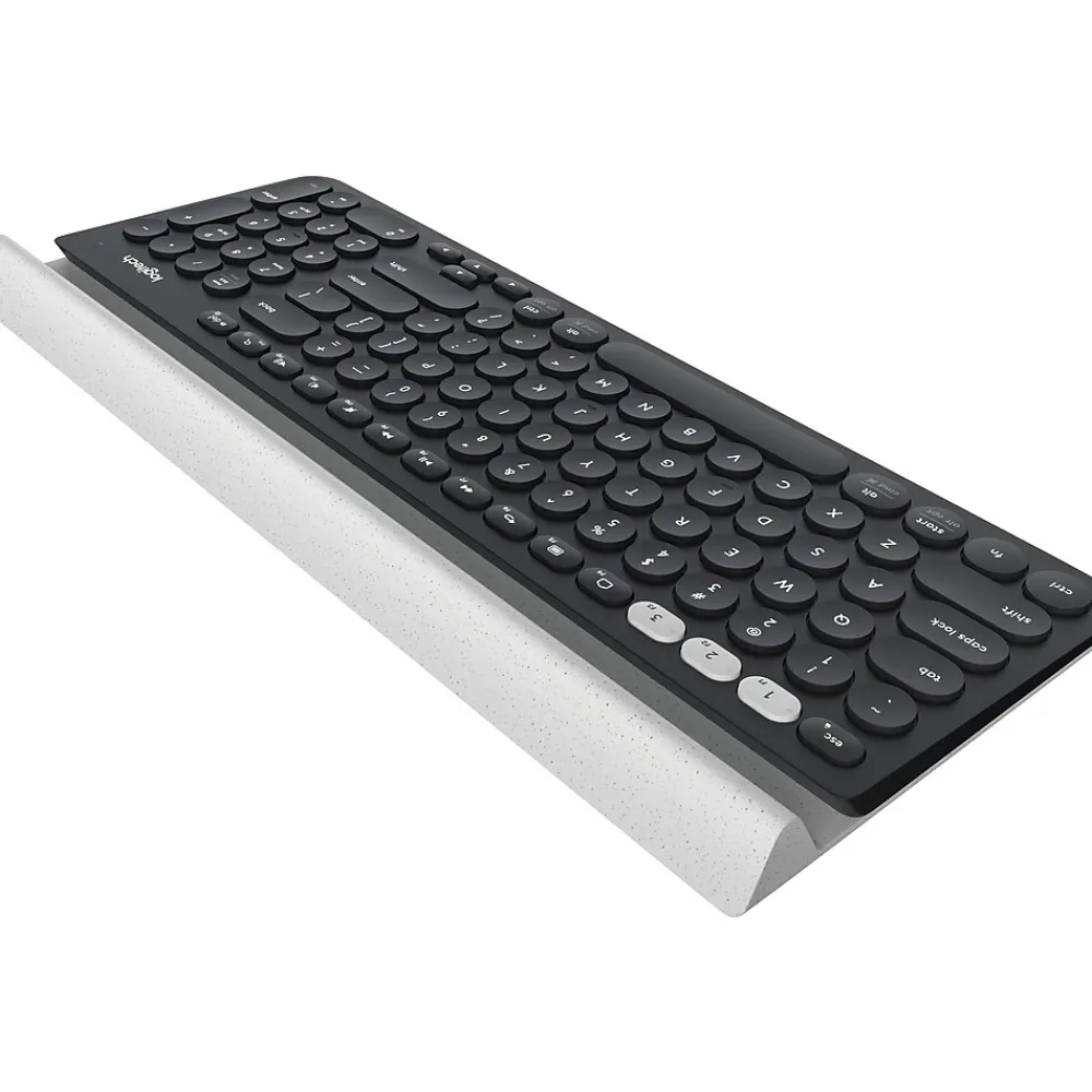Logitech K780 Wireless Keyboard, Multi-Device, Black (920-008149)