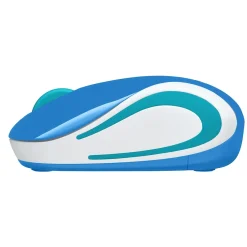 Sale Logitech M187 Advanced Wireless Optical USB Mouse, Palace Blue (910-005360)