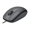Discount Logitech M100 Ambidextrous Optical USB Mouse, Black (910-001601)