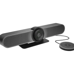 Logitech MeetUp and Expansion Mic HD Video and Audio Conferencing System for Small Meeting Rooms (960-001201)