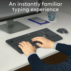 Discount Logitech MK540 Advanced Wireless Keyboard and Mouse Combo, Black (920-008671)