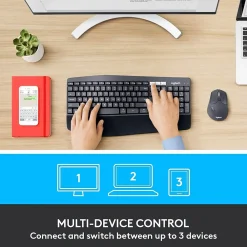 Outlet Logitech MK850 Performance Wireless Keyboard and Mouse Combo, Black (920-008219)