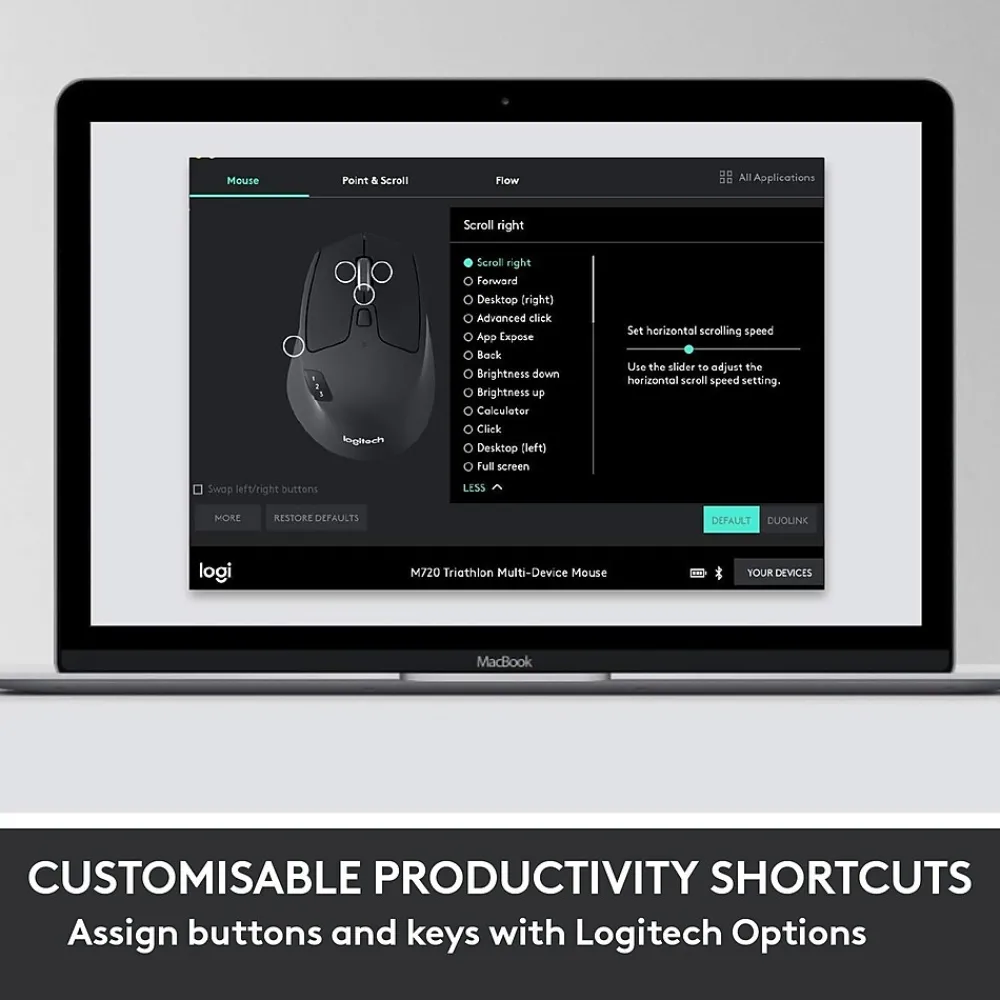 Outlet Logitech MK850 Performance Wireless Keyboard and Mouse Combo, Black (920-008219)