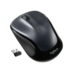 Online Logitech M325s Wireless Optical Mouse, Dark Silver (910-006823)