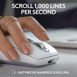 Online Logitech MX Anywhere 3S Wireless Optical Mouse, Pale Gray (910-006926)