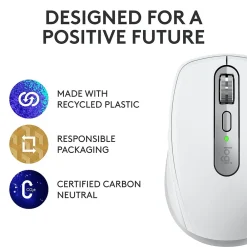 Online Logitech MX Anywhere 3S Wireless Optical Mouse, Pale Gray (910-006926)