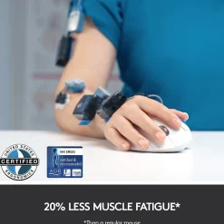 Discount Logitech MX Ergo Plus Wireless Ergonomic Optical 2.4 GHz Mouse, Black (910-005178)