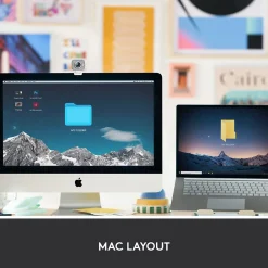 Hot Logitech MX Keys Mini Wireless Keyboard for Mac , Pale Gray, (920-010389)