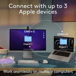 Best Logitech MX Keys S for Mac Wireless Keyboard, Space Gray (920-011621)