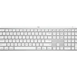 Clearance Logitech MX Keys S Wireless Keyboard, Pale Gray (920-011622)