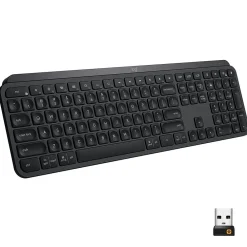 Clearance Logitech MX Keys Wireless Keyboard, Black (920-009295)
