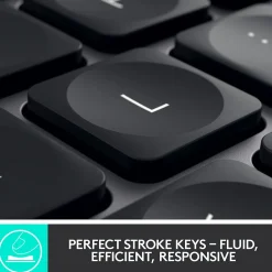 Clearance Logitech MX Keys Wireless Keyboard, Black (920-009295)