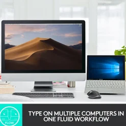 Clearance Logitech MX Keys Wireless Keyboard, Black (920-009295)