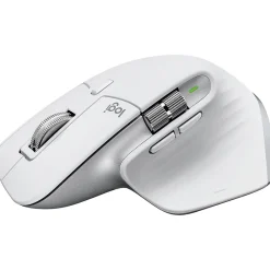 Best Logitech MX Master 3S for Mac Ergonomic Wireless Optical Bluetooth Mouse, Pale Gray (910006570)