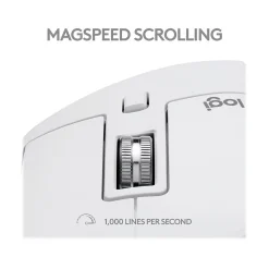 Best Logitech MX Master 3S for Mac Ergonomic Wireless Optical Bluetooth Mouse, Pale Gray (910006570)