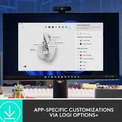 Discount Logitech MX Master 3S Wireless Ergonomic Optical Bluetooth & USB Mouse, Pale Gray (910-006558)
