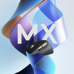 New Logitech MX Master 3S Wireless Ergonomic Optical Bluetooth & USB Mouse, Black (910-006556)