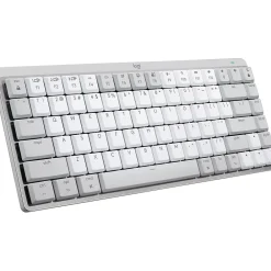 New Logitech MX Mechanical Mini for Mac Wireless Ergonomic Keyboard, Pale Gray (920-010553)