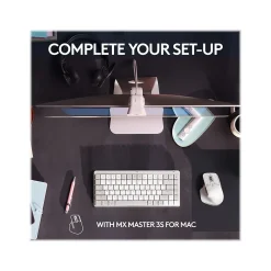 New Logitech MX Mechanical Mini for Mac Wireless Ergonomic Keyboard, Pale Gray (920-010553)