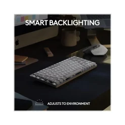 New Logitech MX Mechanical Mini Wireless Ergonomic Keyboard for Mac, Space Gray (920-010831)