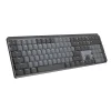 Outlet Logitech MX Mechanical Tactile Quiet Wireless Ergonomic Keyboard, Graphite (920-010547)