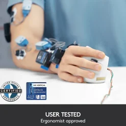 Online Logitech MX Vertical Wireless Ergonomic Vertical Ambidextrous Optical 2.4 GHz Mouse, Graphite (910-005447)