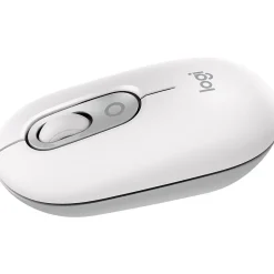 New Logitech POP Wireless Ambidextrous Optical Mouse, Off-white (910-007408)