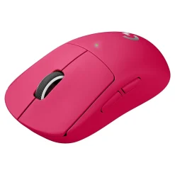 Sale Logitech PRO X SUPERLIGHT Wireless Optical USB Gaming Mouse, Pink (910-005954)