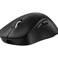Discount Logitech PRO X SUPERLIGHT 2 DEX Wireless Ergonomic Asymmetrical Optical USB Gaming Mouse, Black (910-007328)