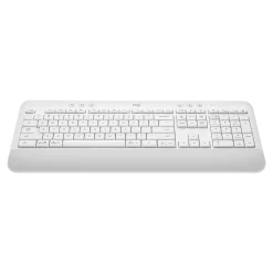 Clearance Logitech Signature K650 Wireless Keyboard with Wrist Rest, Off-White (920-010962)