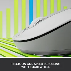 New Logitech Signature M650 Wireless Optical USB Mouse, Off-White (910-006252)