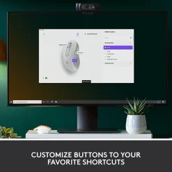 New Logitech Signature M650 Wireless Optical USB Mouse, Off-White (910-006252)