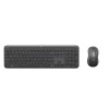 Sale Logitech Signature Slim MK955 Wireless Keyboard and Optical Mouse Combo, Black (920-013271)