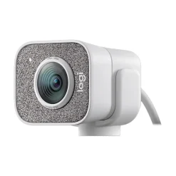 Discount Logitech StreamCam HD Streaming Webcam, White (960-001289)