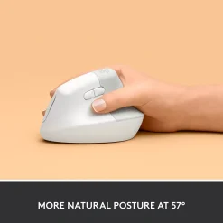 Sale Logitech Wireless Bluetooth USB Mouse, Off-White (910-006469)