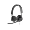 Zone 750 Wired Noise Canceling On-Ear Headphones, Black (981-001103)<Logitech Hot