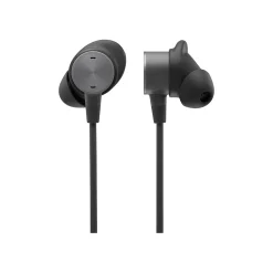Online Logitech Zone Wired Earbuds Stereo Headset, Black (981-001012)