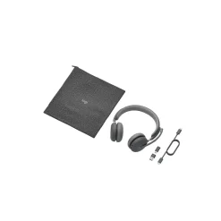 Discount Logitech Zone Wireless 2 Headset, UC, Graphite (981-001310)