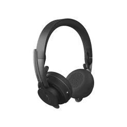 Discount Logitech Zone Wireless Bluetooth Headset For Microsoft Teams Noise Canceling Stereo, Over-the-Head, Black (981000853)