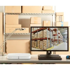 Lorex Fusion 4K 8.0-MP 16-Camera-Capable 2-TB NVR System with 4 IP Smart-Deterrence Bullet Cameras, White (N847A62-8A4-E)