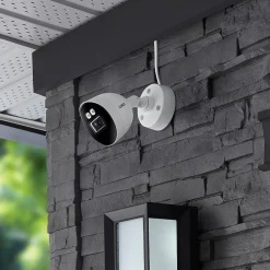 Lorex Fusion 4K 8.0-MP 12-Camera-Capable 2-TB DVR System with 8 Wired Smart Deterrence Cameras, White (D881A82B-8DA8)