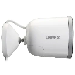 Lorex 4K Indoor/Outdoor Wi-Fi Security Camera with Smart Security Lighting, White (W881AAD-E)