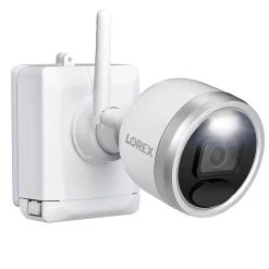 Lorex 2K 4.0-MP Add-on Outdoor Wi-Fi Battery Security Camera, White (U424AA-E)