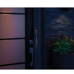 Lorex 2K QHD Wired Smart Video Doorbell, Black (LORB451AJDBE)