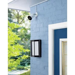 Lorex 4K Ultra HD Indoor/Outdoor Add-on IP Bullet Security Camera with Smart Deterrence, White (E893AB-E)